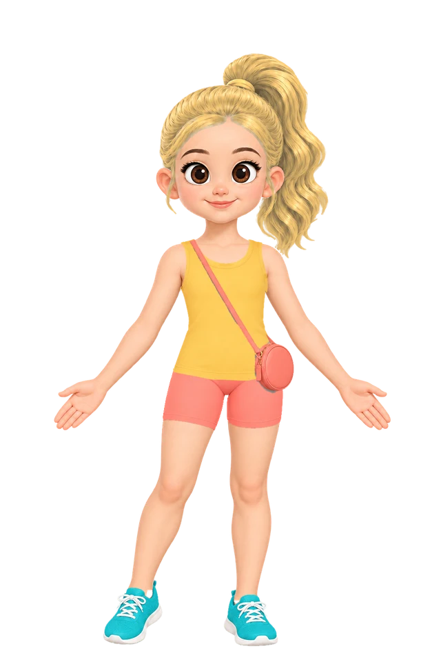 The dancer, a SkillBarre character