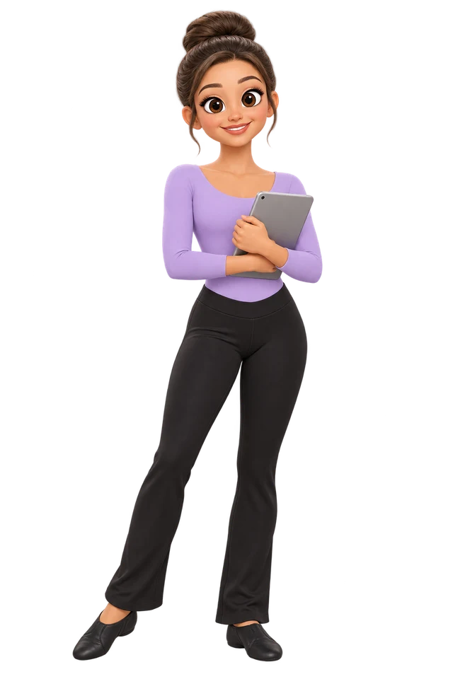 The instructor, a SkillBarre character
